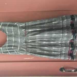 Free People Patterned Mini Dress